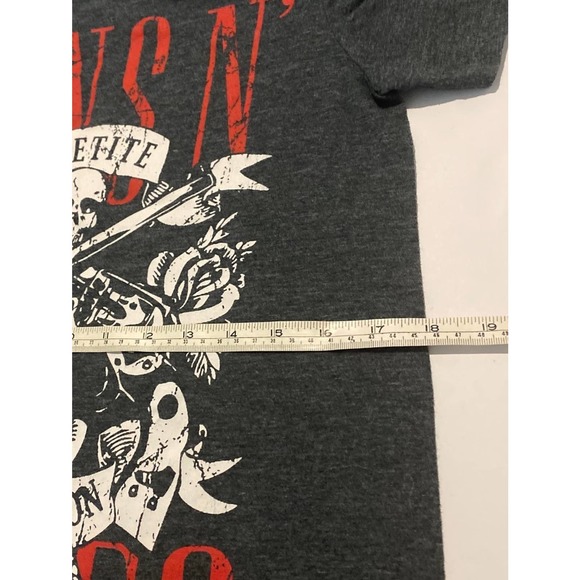 GUNS N ROSES Size Small Appetite for Destruction Tee Dark Gray - Picture 3 of 5
